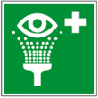 Rettungszeichen Augenspülstation, Kunststoff